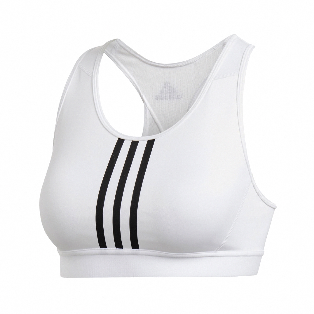 adidas sports bra white