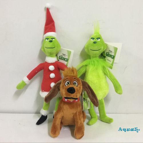 small stuffed grinch