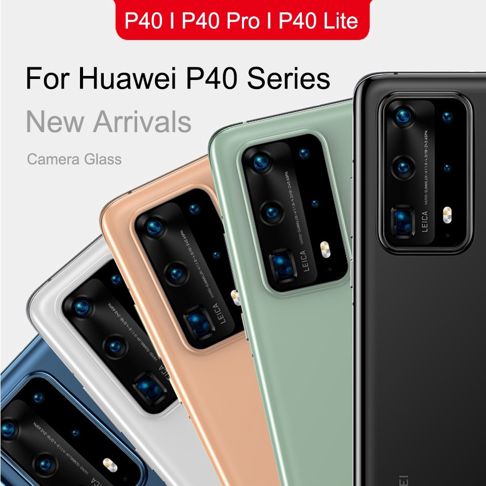 Camera Glass For Huawei P40 P40 Pro P40 Lite Glass Lens Film Camera Protector Shopee Singapore