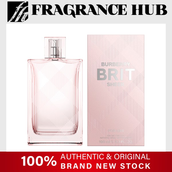 Original] Burberry Brit Sheer EDT Lady 100ml | By: Fragrance Hub |  FragranceHUB| 100% Authentic | | Shopee Singapore