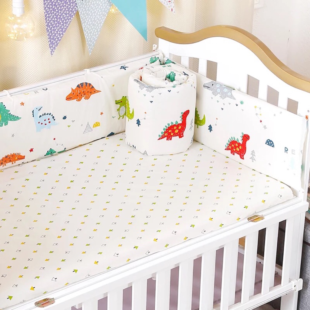 baby cot side padding
