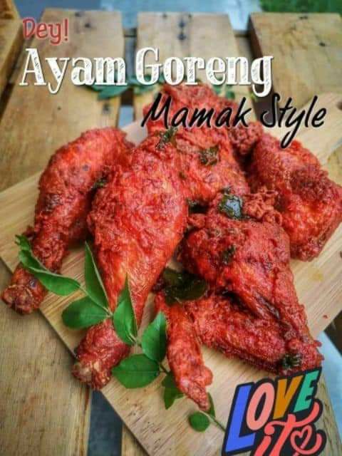 Rempah Perapan Ayam Goreng Mamak Shopee Singapore