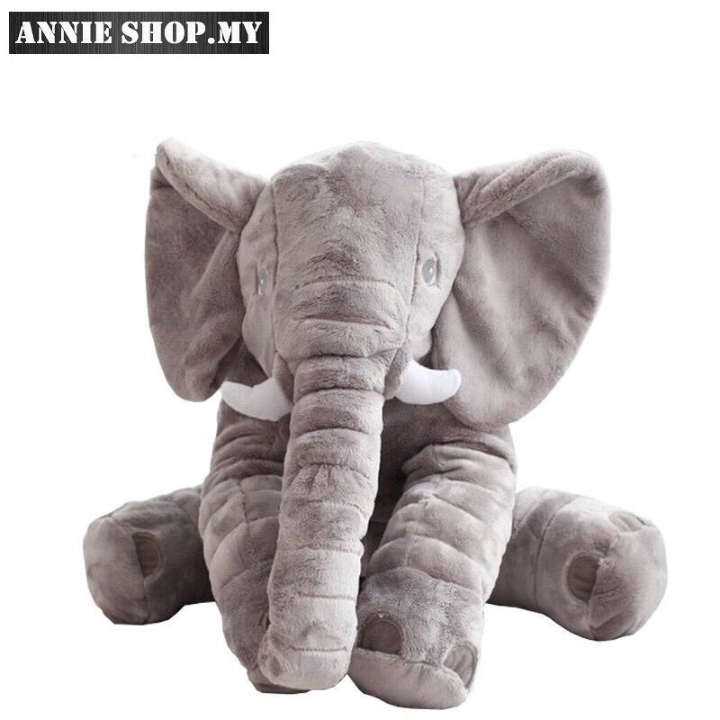 stuffed elephant pillow