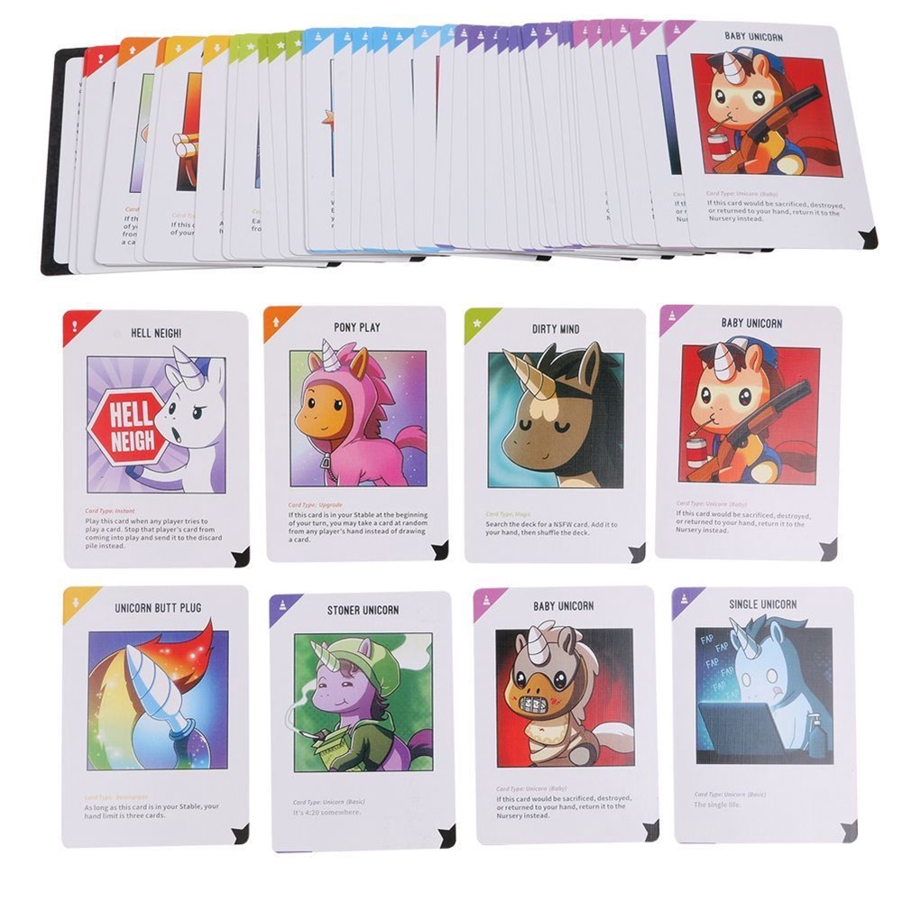 Unstable Unicorns Core Card Base Game NSFW Expansion Pack Kickstarter