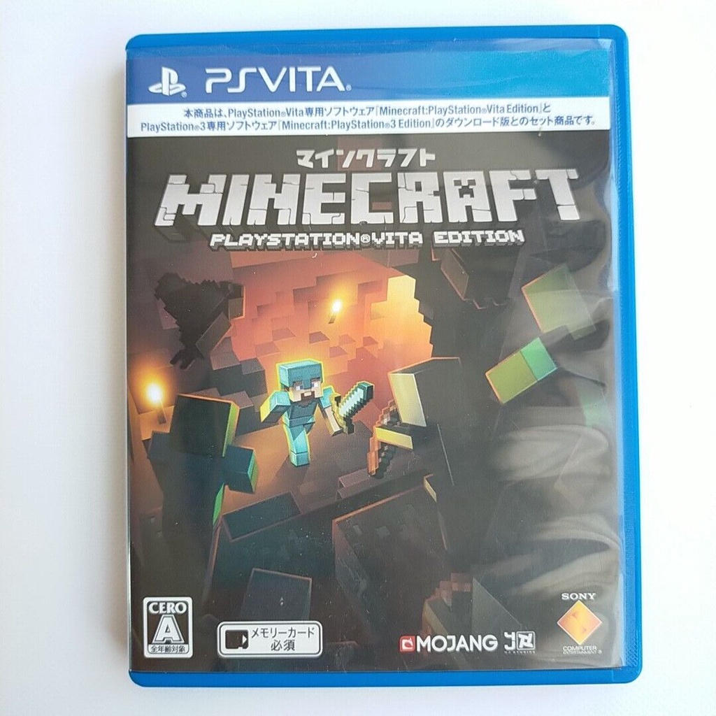 SONY PS Vita Minecraft mojang direct from japan | Shopee Singapore