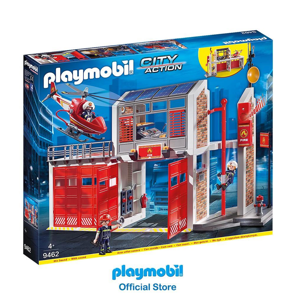 playmobil fire station