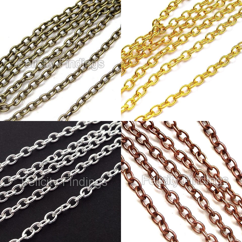6pcs 925 Sterling Silver Extension Chain Tail Links Jewelry Findings Making 