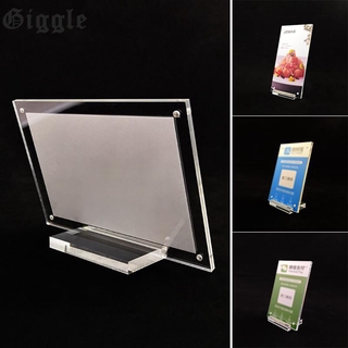 Photo frame Non-toxic Crystal clear Transparent Wedding photos Acrylic Display Certificates Authorization cards