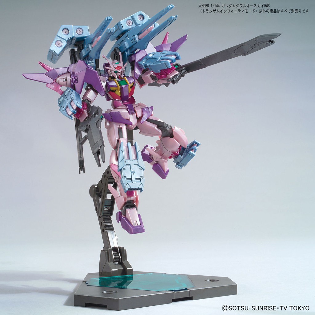 Hg 1 144 Gundam 00 Sky Hws Trans Am Infinity Mode Shopee Singapore