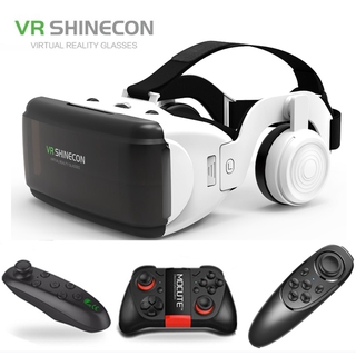 [100% Original]VR Glasses Shinecon Pro Virtual Reality 3D VR Glasses Google Cardboard Headset Virtual Glasses for Smart Phones Ios Android 4-6 Inches