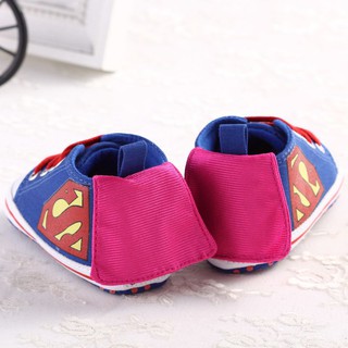 Baby Boy Cute Superman Casual Toddler Shoes #3