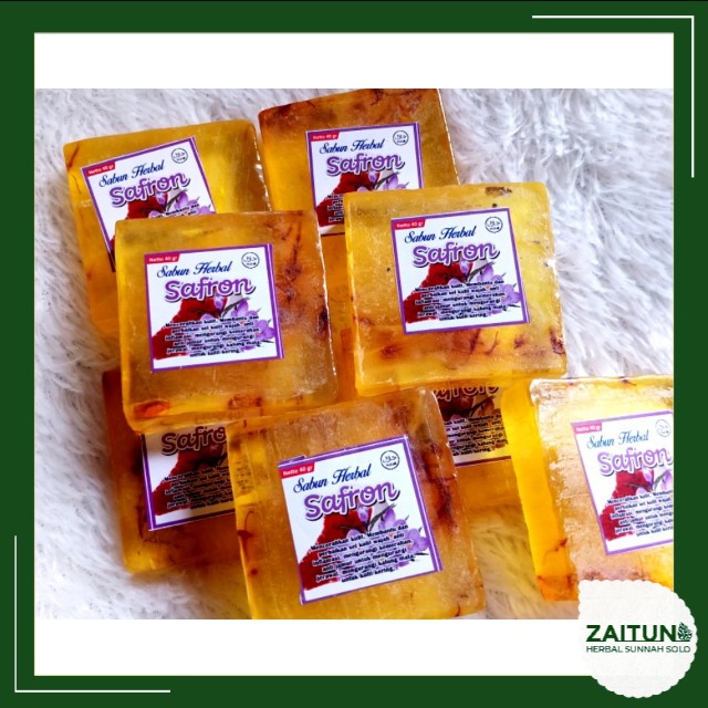 Saffron Herbal Soap (40gram) Shopee Singapore