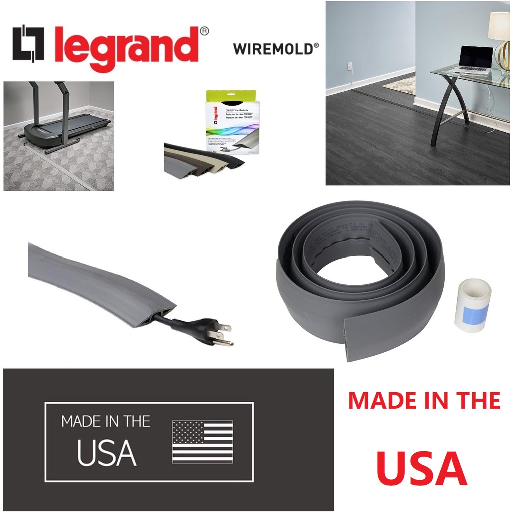 Legrand Wiremold Floor Cord Management Cord Protector Wire Organizer