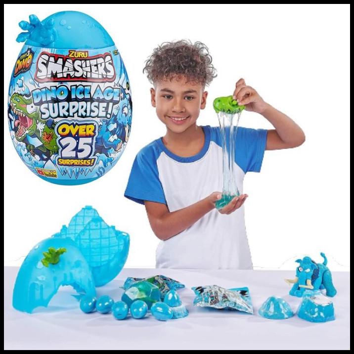 Zuru Smashers Dino Ice Age Egg 25 Cheapest Jumbo Surprise Shopee