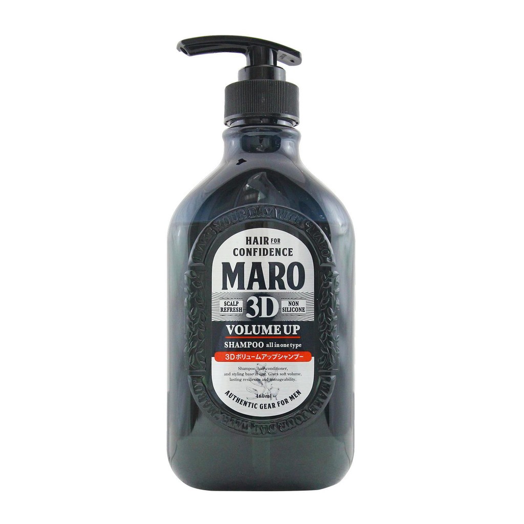MARO 3D Volume UP Shampoo 460ml (Help to Boost Hair Volume) Shopee