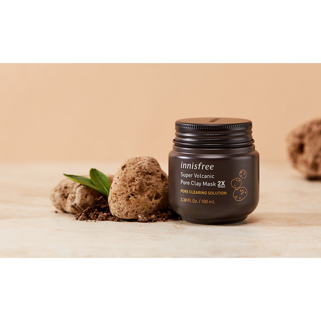 Innisfree Super Volcanic Pore Clay Mask 2x 100ml 19 Renew Shopee Singapore