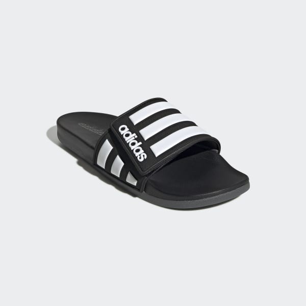 mens adidas cloudfoam slides