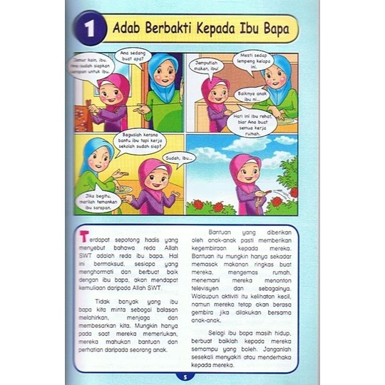 Aktiviti Mengemas Ruang Tamu Worksheet