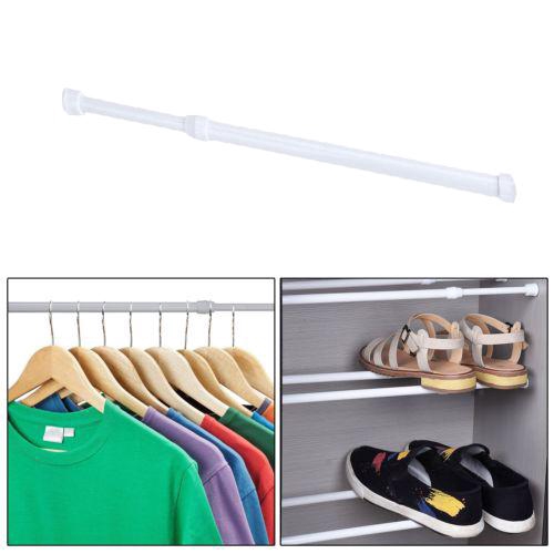 Shower Curtain Rod Adjustable Spring Loaded Tension Rod Shopee