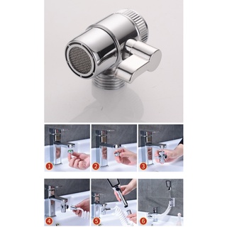 Water Tap Connector Switch Faucet Adapter Kitchen Sink Splitter Diverter Valve for Toilet Bidet Shower Kichen Accessorie #6