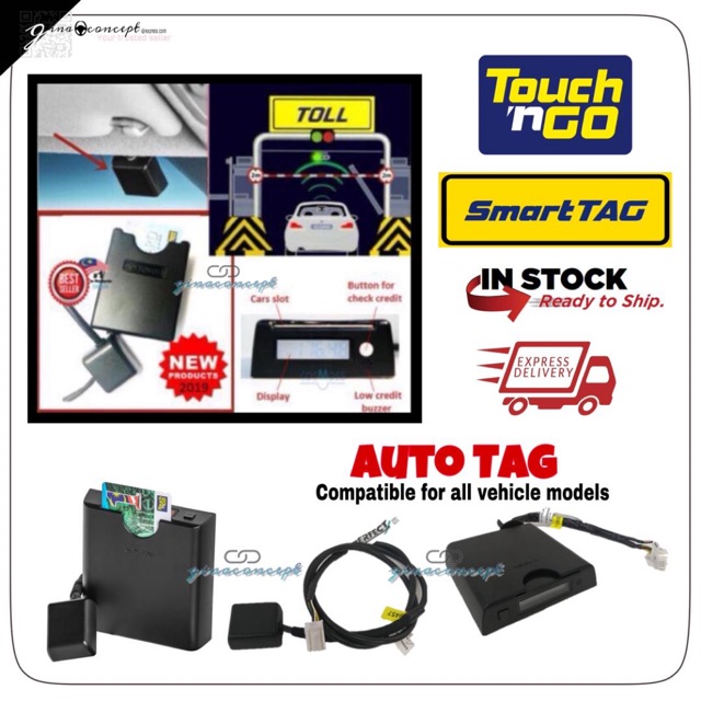 Smart Tag Auto Tag Built In Toll Smart Tag Product Only Honda Nissan Toyota Proton Perodua Shopee Singapore