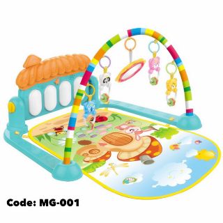 Baby Play Mat Toddler Gym Toy with Music Keyboard toys