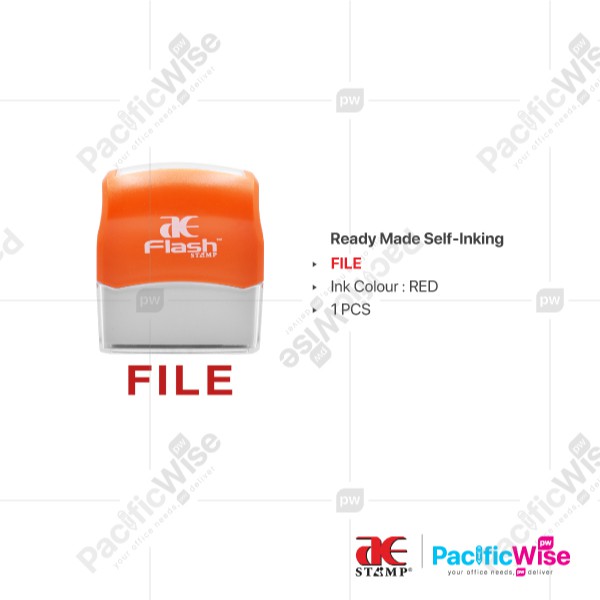 Shop Malaysia Ready Made Self Inking Stamp Setem Diri Sendiri Yang Sedia Rubber Stamp File Shopee Singapore