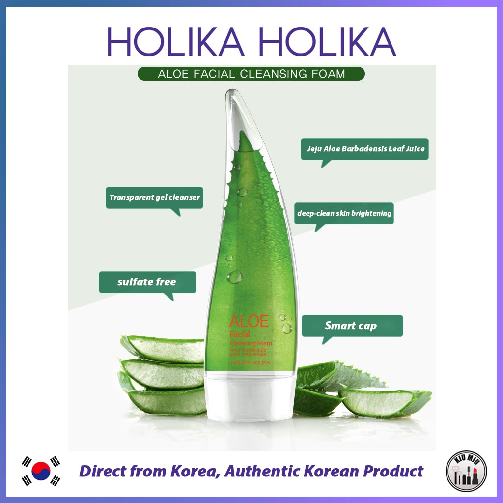 aloe deep cleansing foam