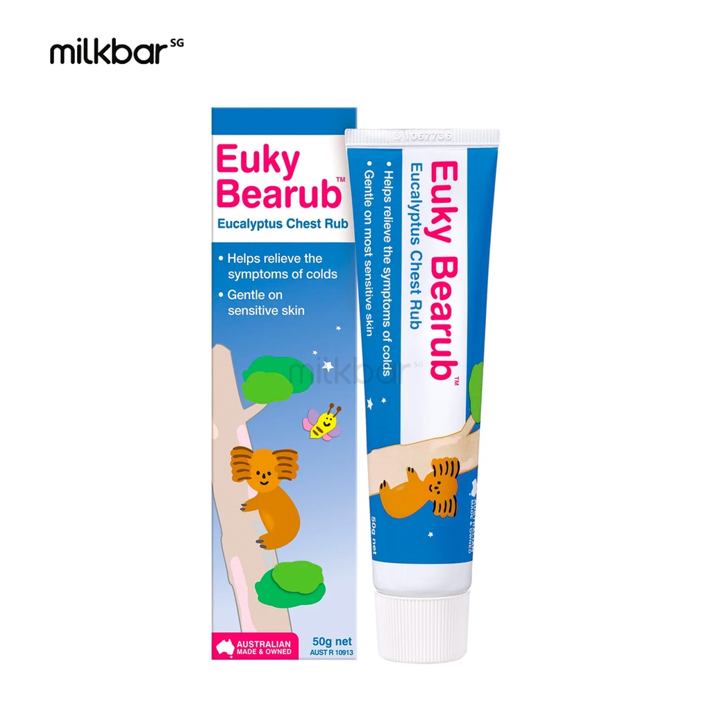 Euky Bearub Eucalyptus Chest Rub 50g Shopee Singapore