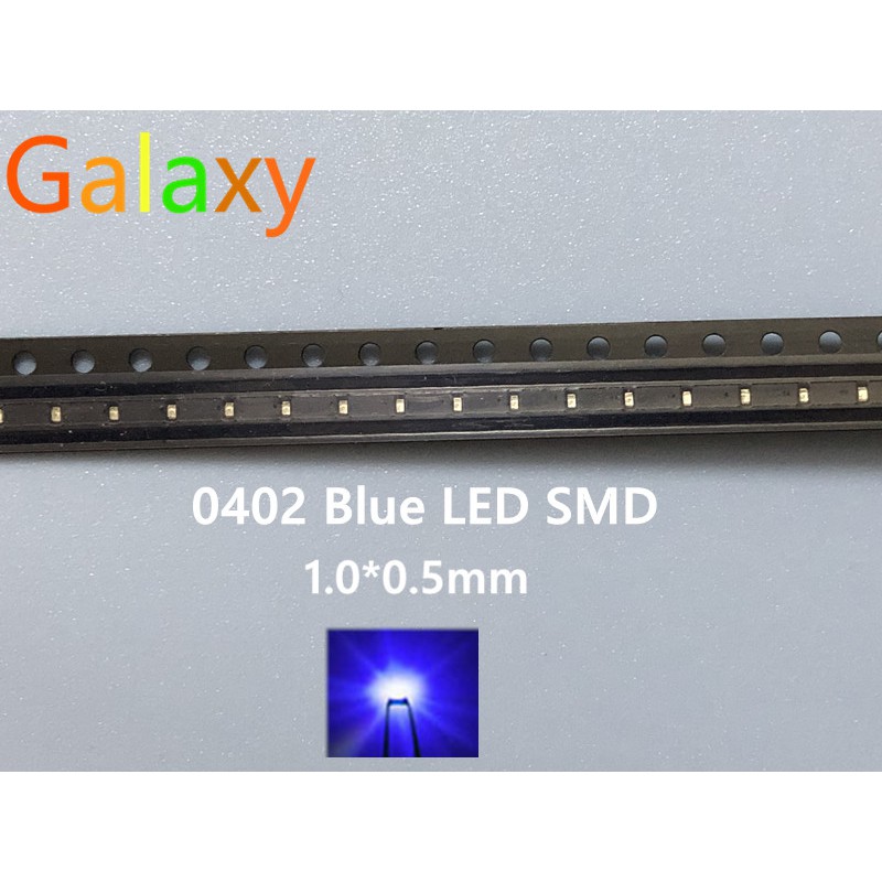 200pcs Smd Smt 3v Ultra Bright Led Diode Chip Surface Mount 0402 1005 Led Diode Blue Led Smd 0402 High Quality Shopee Singapore