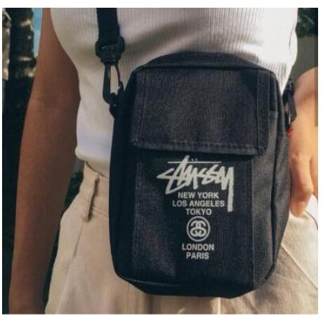 stussy cross body bag