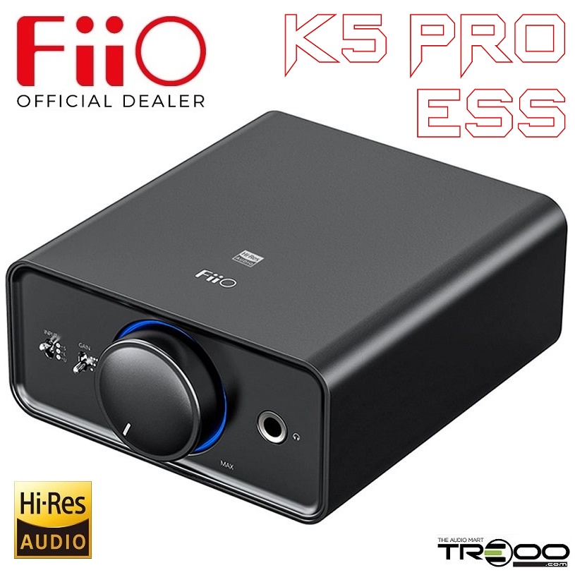 FiiO K5 Pro ESS Desktop Headphone Amplifier & DAC Shopee Singapore
