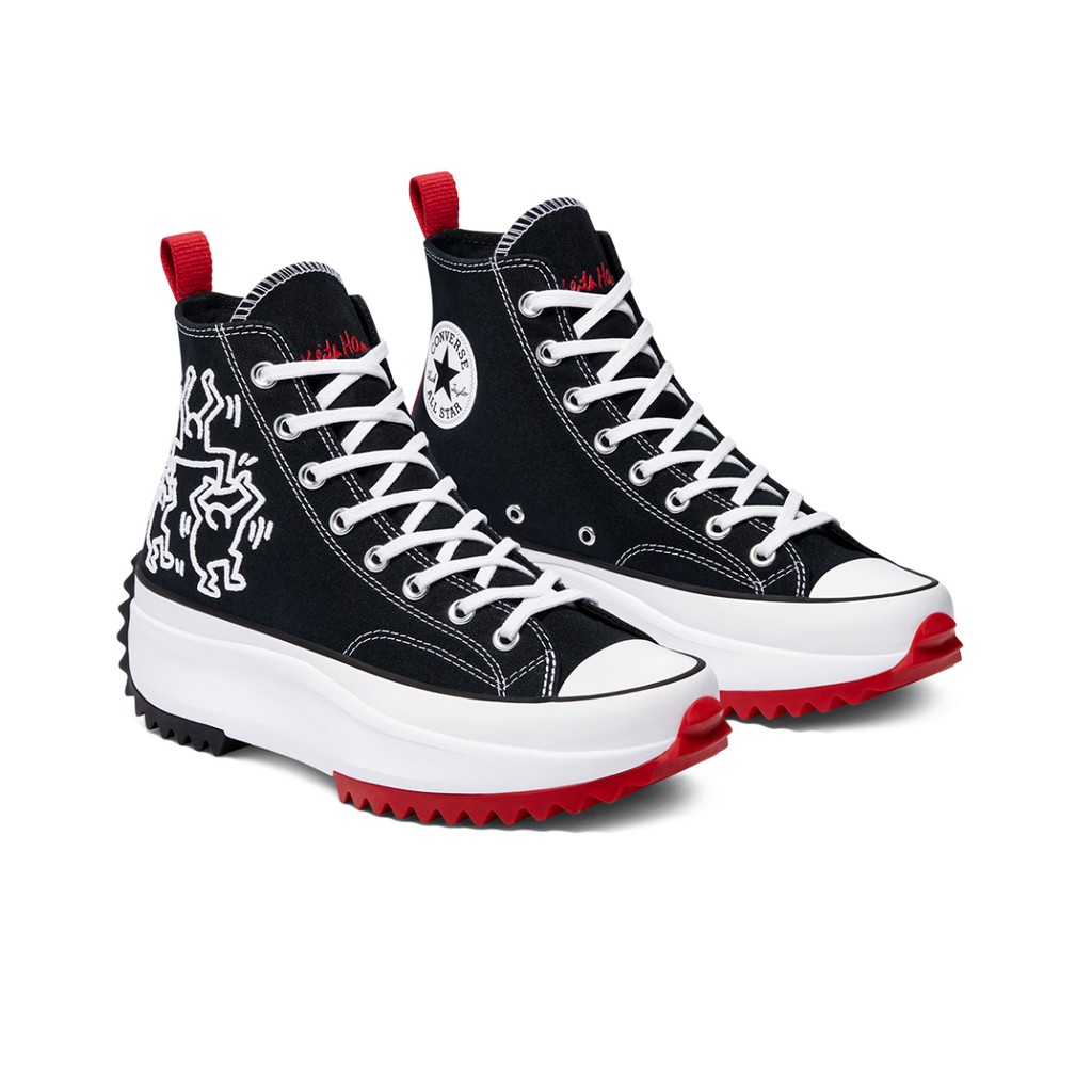 converse run star keith haring