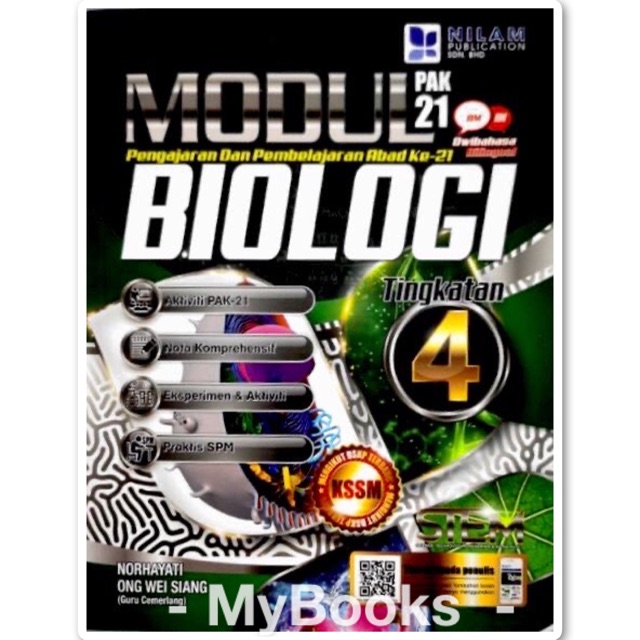 Nilam Publication Modul Pak 21 2020 Dwi Biology Level 4 Shopee Singapore