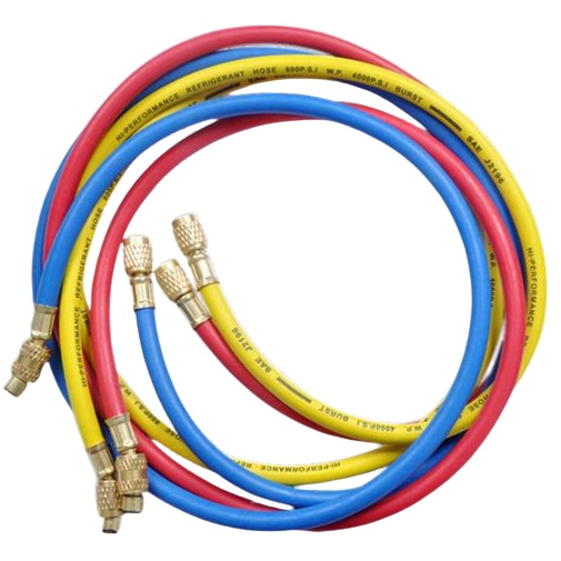 Air Conditioner Charging Hose 3 Pieces Red Yellow and blue 1.2 meters Shopee Singapore