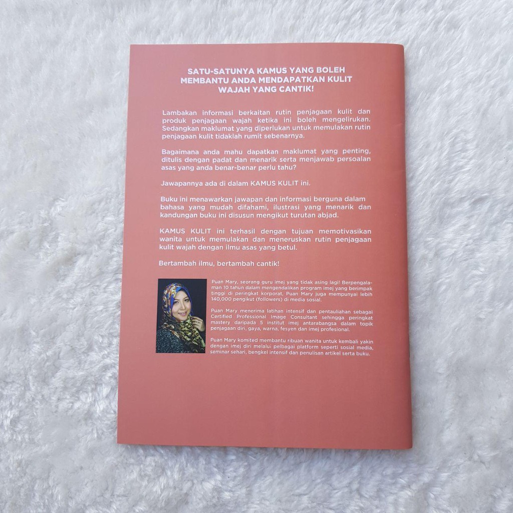 New Dictionary Skin Volume 1 By Puan Mary Anni Shopee Singapore