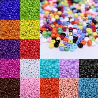 Image of 1000pcs Mini Czech Glass Round Spacer Beads for DIY Craft Jewelry Decoration (Size:2mm)