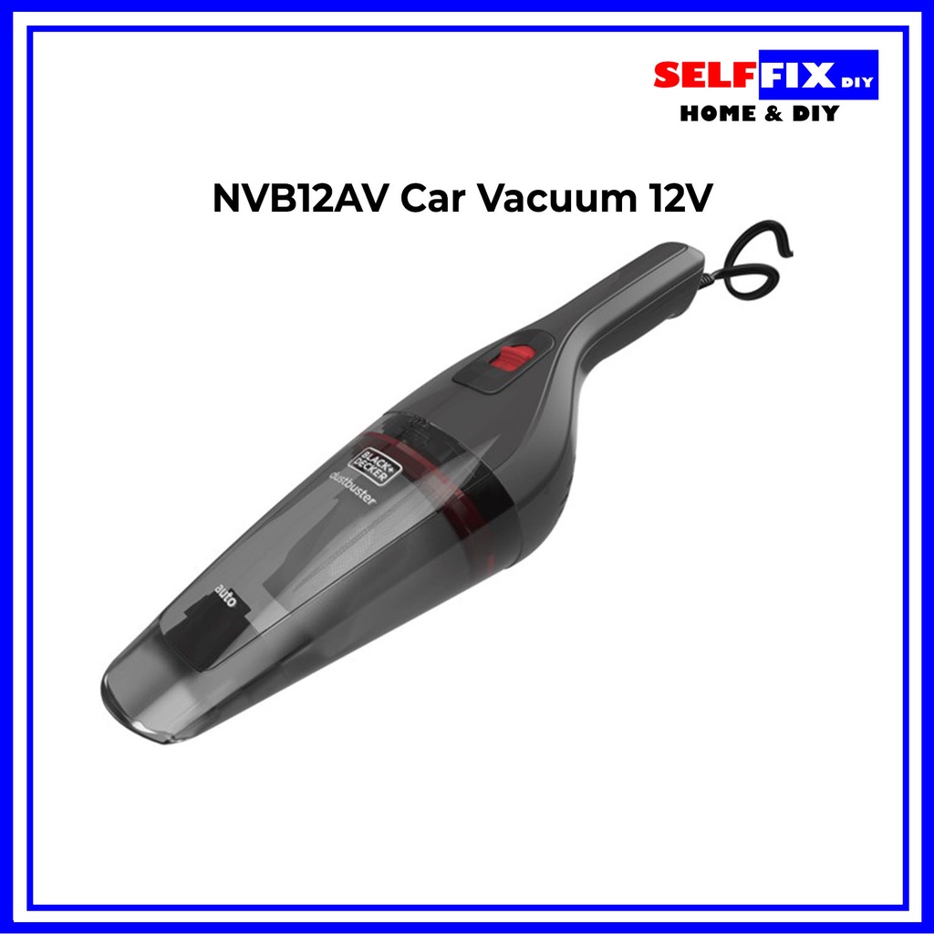 Black and Decker NVB12AV Quick Clean Car Vacuum (Hand Vacuum) 12V