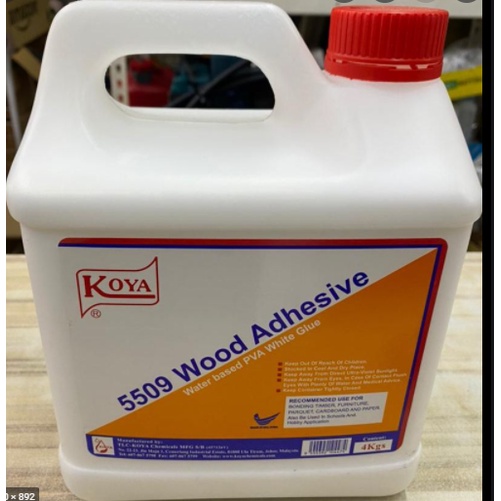 Koya 5509 Wood Parquet Adhesive White Glue For Wood Gam Kayu Putih Gam Putih Kraft Gam Putih Untuk Parabot Kayu Shopee Singapore