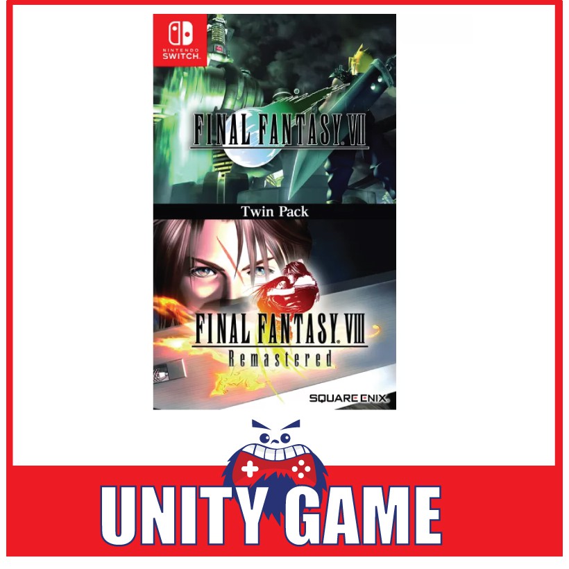 Nintendo Switch Final Fantasy 7 8 Remastered Physical Shopee Singapore