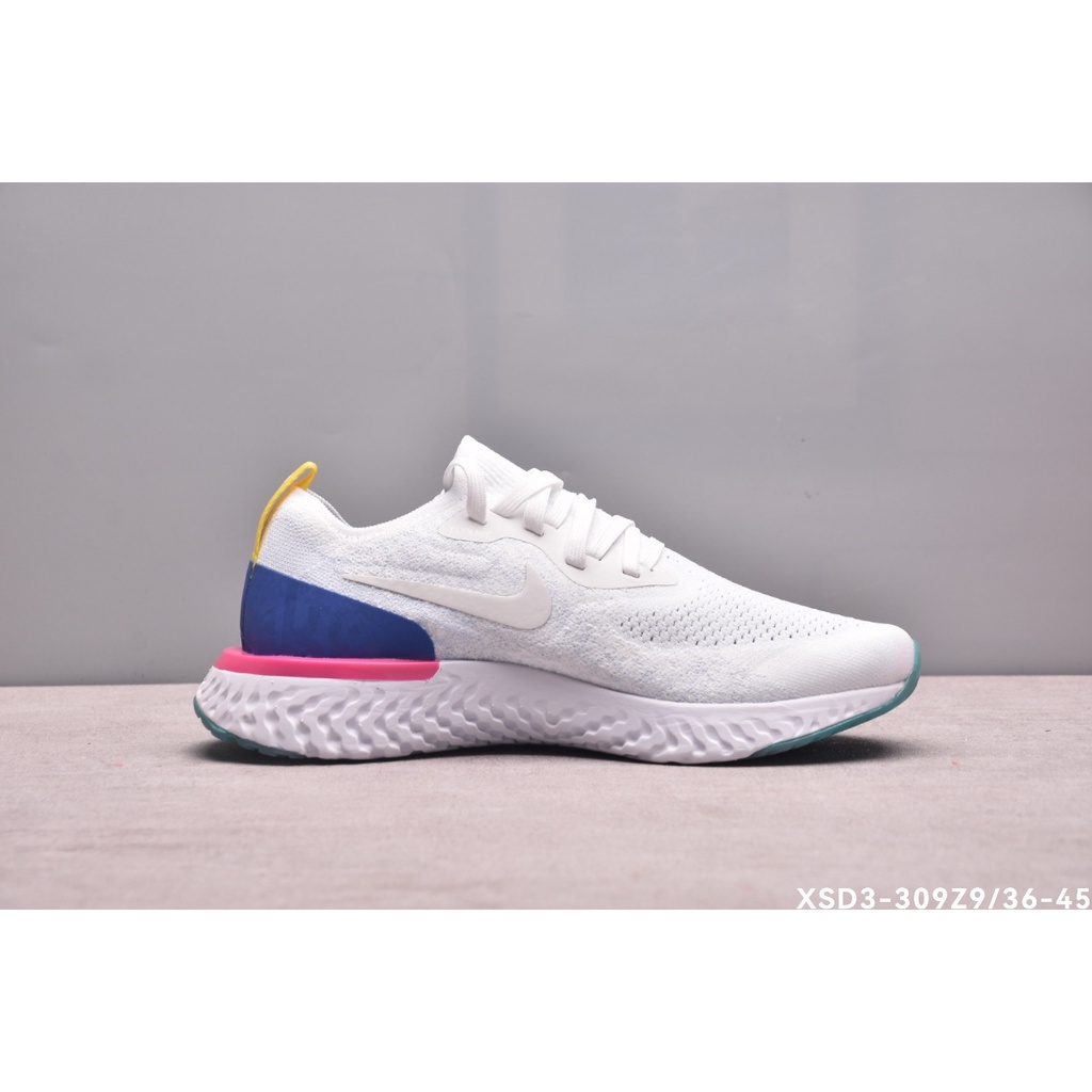 nike epic react black and gray