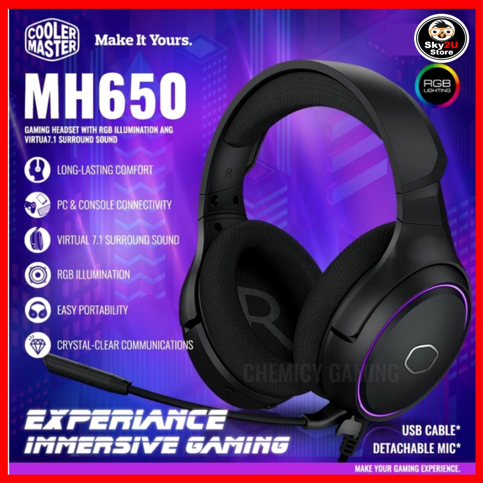 cooler master 650 headset