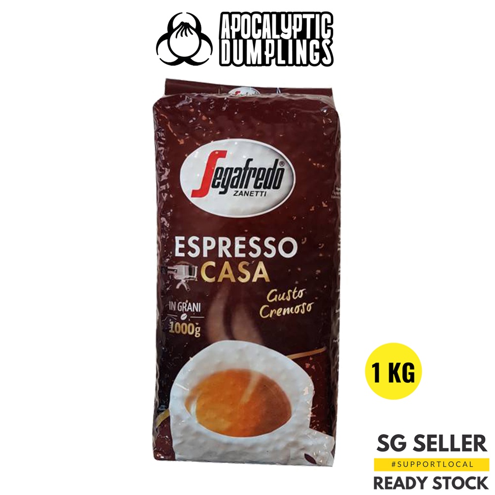 [READY STOCK] Segafredo Espresso Casa Whole Bean (1KG) Shopee