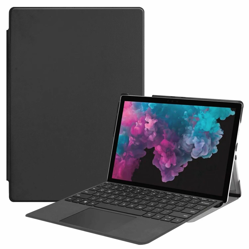 [SG] Microsoft Surface Pro 7 Plus / 7 / 6 / 5 Flip Case Cover Casing (KEYBOARD FRIENDLY