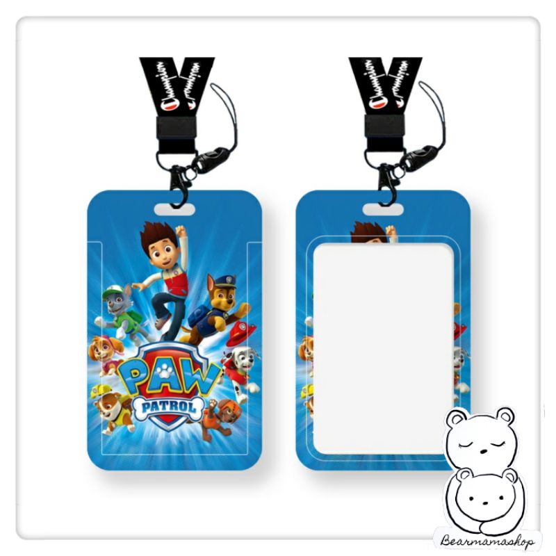 Paw Patrol Mighty Pup Ezlink Card Kids Lanyard Shopee Singapore