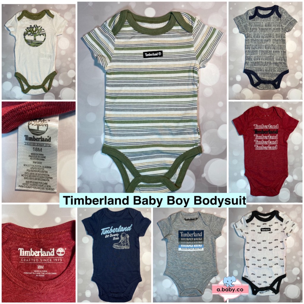 timberland baby onesies