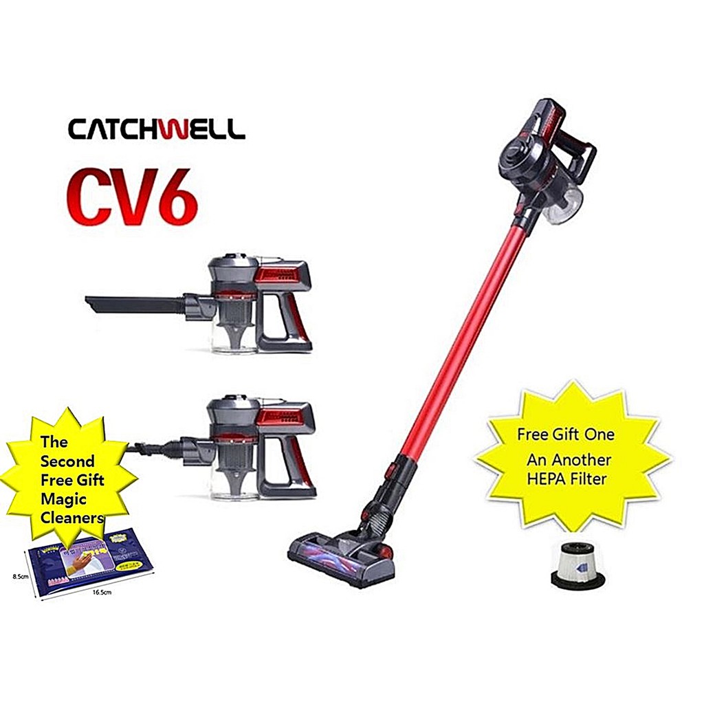 Cordless Vacuum Cleaner Korean Brand Catchwell CV6 Shopee Singapore