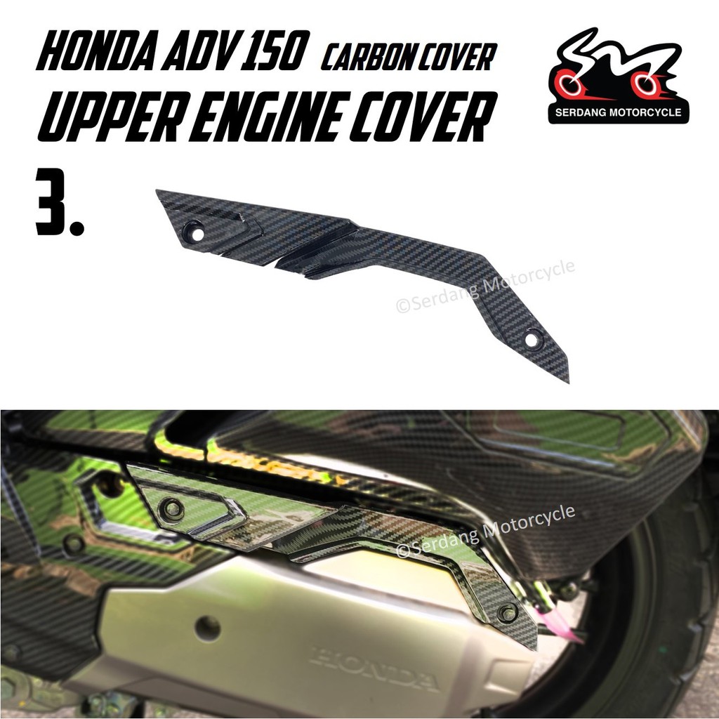 Shop Malaysia] Honda ADV 150 Carbon Cover Set Water Transfer ADV150 Body  Kit Coverset Accessories Aksesori | Shopee Singapore