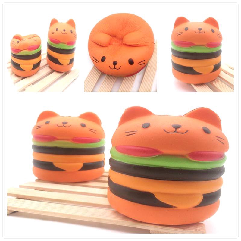 cat burger squishy