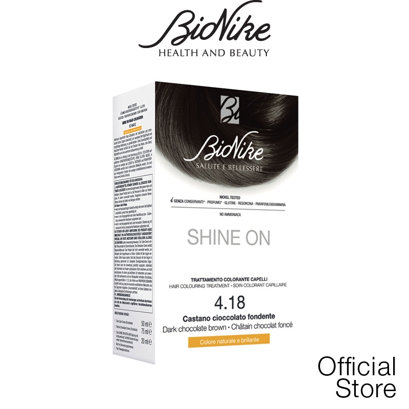 BIONIKE SHINE ON HAIR COLOURING TREATMENTTo Color Sensitive Scalp and